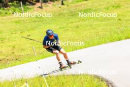 04.06.2024, Lenzerheide, Switzerland (SUI): Silvan Hauser (SUI) - Cross-Country training, Lenzerheide (SUI). www.nordicfocus.com. © Manzoni/NordicFocus. Every downloaded picture is fee-liable.