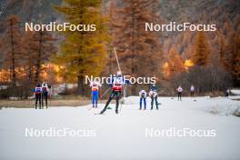 09.11.2024, Bessans, France (FRA): Rémi Bourdin (FRA) - Cross-Country summer training, Bessans (FRA). www.nordicfocus.com. © Authamayou/NordicFocus. Every downloaded picture is fee-liable.