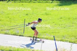 18.07.2024, Lenzerheide, Switzerland (SUI): Lea Fischer (SUI) - Cross-Country summer training, Lenzerheide (SUI). www.nordicfocus.com. © Manzoni/NordicFocus. Every downloaded picture is fee-liable.