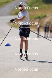 23.07.2024, Premanon, France (FRA): Mathis Desloges (FRA) - Cross-Country summer training, Premanon (FRA). www.nordicfocus.com. © Manzoni/NordicFocus. Every downloaded picture is fee-liable.