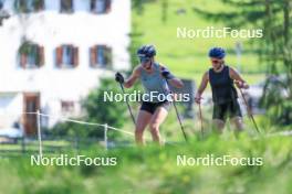 18.07.2024, Lenzerheide, Switzerland (SUI): Lea Fischer (SUI) - Cross-Country summer training, Lenzerheide (SUI). www.nordicfocus.com. © Manzoni/NordicFocus. Every downloaded picture is fee-liable.