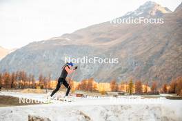 09.11.2024, Bessans, France (FRA): Leonie Perry (FRA) - Cross-Country summer training, Bessans (FRA). www.nordicfocus.com. © Authamayou/NordicFocus. Every downloaded picture is fee-liable.