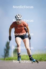 09.07.2024, Lavaze, Italy (ITA): Nadine Faehndrich (SUI) - Cross-Country summer training, Lavaze (ITA). www.nordicfocus.com. © Vanzetta/NordicFocus. Every downloaded picture is fee-liable.