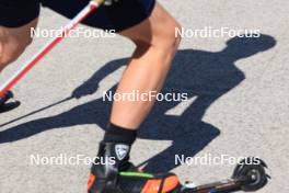 23.07.2024, Premanon, France (FRA): Mathis Desloges (FRA) - Cross-Country summer training, Premanon (FRA). www.nordicfocus.com. © Manzoni/NordicFocus. Every downloaded picture is fee-liable.