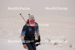 22.06.2024, Les Diablerets, Switzerland (SUI): Karoline Braten Guidon (SUI), coach Team Switzerland - Cross-Country summer training on the Glacier 3000, Les Diablerets (SUI). www.nordicfocus.com. © Manzoni/NordicFocus. Every downloaded picture is fee-liable.