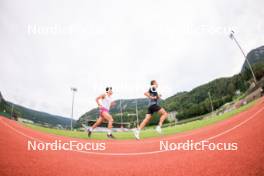 03.07.2024, Saint-Claude, France (FRA): Candide Pralong (SUI), Team Nordic Experience - Cross-Country summer training, Sainte-Claude (FRA). www.nordicfocus.com. © Manzoni/NordicFocus. Every downloaded picture is fee-liable.