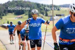 24.07.2024, Premanon, France (FRA): Renaud Jay (FRA) - Cross-Country summer training, Premanon (FRA). www.nordicfocus.com. © Manzoni/NordicFocus. Every downloaded picture is fee-liable.