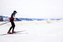 22.06.2024, Les Diablerets, Switzerland (SUI): Jonas Baumann (SUI) - Cross-Country summer training on the Glacier 3000, Les Diablerets (SUI). www.nordicfocus.com. © Manzoni/NordicFocus. Every downloaded picture is fee-liable.