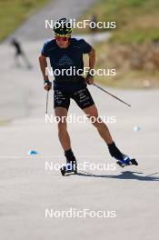 23.07.2024, Premanon, France (FRA): Clement Parisse (FRA) - Cross-Country summer training, Premanon (FRA). www.nordicfocus.com. © Manzoni/NordicFocus. Every downloaded picture is fee-liable.