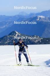 14.10.2024, Ramsau am Dachstein, Austria (AUT): Anna Comarella (ITA) - Cross-Country summer training, Dachsteinglacier, Ramsau am Dachstein (AUT). www.nordicfocus.com. © Manzoni/NordicFocus. Every downloaded picture is fee-liable.