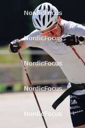 23.07.2024, Premanon, France (FRA): Mathis Desloges (FRA) - Cross-Country summer training, Premanon (FRA). www.nordicfocus.com. © Manzoni/NordicFocus. Every downloaded picture is fee-liable.