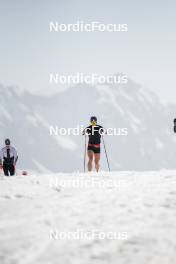 19.06.2024, Tignes, France (FRA): Flora Dolci (FRA) - Cross-Country summer training, Tignes (FRA). www.nordicfocus.com. © Authamayou/NordicFocus. Every downloaded picture is fee-liable.