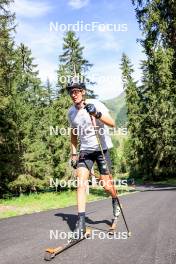 15.08.2024, Ulrichen, Switzerland (SUI): Jan Stoelben (GER) - Cross-Country summer training, Ulrichen (SUI). www.nordicfocus.com. © Manzoni/NordicFocus. Every downloaded picture is fee-liable.