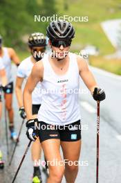 14.08.2024, Ulrichen, Switzerland (SUI): Lisa Lohmann (GER) - Cross-Country summer training, Ulrichen (SUI). www.nordicfocus.com. © Manzoni/NordicFocus. Every downloaded picture is fee-liable.