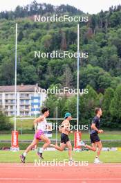 03.07.2024, Saint-Claude, France (FRA): Candide Pralong (SUI), Team Nordic Experience - Cross-Country summer training, Sainte-Claude (FRA). www.nordicfocus.com. © Manzoni/NordicFocus. Every downloaded picture is fee-liable.