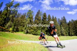 04.06.2024, Lenzerheide, Switzerland (SUI): Janik Riebli (SUI) - Cross-Country training, Lenzerheide (SUI). www.nordicfocus.com. © Manzoni/NordicFocus. Every downloaded picture is fee-liable.