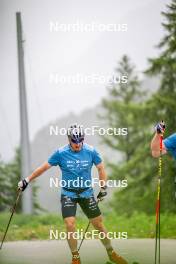 19.06.2024, Tignes, France (FRA): Jules Chappaz (FRA) - Cross-Country summer training, Tignes (FRA). www.nordicfocus.com. © Authamayou/NordicFocus. Every downloaded picture is fee-liable.