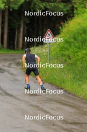 21.06.2024, Les Diablerets, Switzerland (SUI): Valerio Grond (SUI) - Cross-Country summer training, Les Diablerets (SUI). www.nordicfocus.com. © Manzoni/NordicFocus. Every downloaded picture is fee-liable.