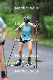 15.08.2024, Ulrichen, Switzerland (SUI): Lisa Lohmann (GER) - Cross-Country summer training, Ulrichen (SUI). www.nordicfocus.com. © Manzoni/NordicFocus. Every downloaded picture is fee-liable.