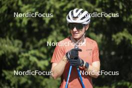 09.07.2024, Lavaze, Italy (ITA): Nadine Faehndrich (SUI) - Cross-Country summer training, Lavaze (ITA). www.nordicfocus.com. © Vanzetta/NordicFocus. Every downloaded picture is fee-liable.