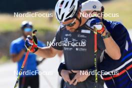 23.07.2024, Premanon, France (FRA): Renaud Jay (FRA) - Cross-Country summer training, Premanon (FRA). www.nordicfocus.com. © Manzoni/NordicFocus. Every downloaded picture is fee-liable.