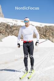 19.06.2024, Tignes, France (FRA): Richard Jouve (FRA) - Cross-Country summer training, Tignes (FRA). www.nordicfocus.com. © Authamayou/NordicFocus. Every downloaded picture is fee-liable.