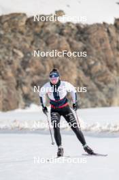 18.06.2024, Tignes, France (FRA): Mélissa Gal (FRA) - Cross-Country summer training, Tignes (FRA). www.nordicfocus.com. © Authamayou/NordicFocus. Every downloaded picture is fee-liable.