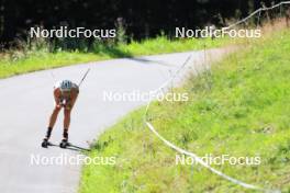 06.08.2024, Lenzerheide, Switzerland (SUI): Desiree Steiner (SUI) - Cross-Country summer training, Lenzerheide (SUI). www.nordicfocus.com. © Manzoni/NordicFocus. Every downloaded picture is fee-liable.