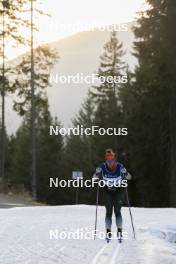 06.11.2024, Davos, Switzerland (SUI): Nadine Faehndrich (SUI) - Cross-Country training, snowfarming track, Davos (SUI). www.nordicfocus.com. © Manzoni/NordicFocus. Every downloaded picture is fee-liable.