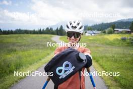 09.07.2024, Lavaze, Italy (ITA): Nadine Faehndrich (SUI) - Cross-Country summer training, Lavaze (ITA). www.nordicfocus.com. © Vanzetta/NordicFocus. Every downloaded picture is fee-liable.