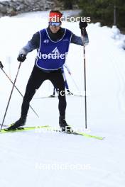 07.11.2024, Davos, Switzerland (SUI): Candide Pralong (SUI) - Cross-Country training, snowfarming track, Davos (SUI). www.nordicfocus.com. © Manzoni/NordicFocus. Every downloaded picture is fee-liable.