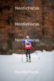 05.11.2024, Bessans, France (FRA): Flora Dolci (FRA) - Cross-Country summer training, Bessans (FRA). www.nordicfocus.com. © Authamayou/NordicFocus. Every downloaded picture is fee-liable.