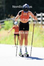 06.08.2024, Lenzerheide, Switzerland (SUI): Giuliana Werro (SUI) - Cross-Country summer training, Lenzerheide (SUI). www.nordicfocus.com. © Manzoni/NordicFocus. Every downloaded picture is fee-liable.