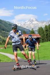 14.08.2024, Ulrichen, Switzerland (SUI): Lucas Boegl (GER) - Cross-Country summer training, Ulrichen (SUI). www.nordicfocus.com. © Manzoni/NordicFocus. Every downloaded picture is fee-liable.