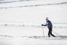 19.06.2024, Tignes, France (FRA): Lucas Chanavat (FRA) - Cross-Country summer training, Tignes (FRA). www.nordicfocus.com. © Authamayou/NordicFocus. Every downloaded picture is fee-liable.