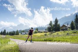 09.07.2024, Lavaze, Italy (ITA): Nicole Monsorno (ITA) - Cross-Country summer training, Lavaze (ITA). www.nordicfocus.com. © Vanzetta/NordicFocus. Every downloaded picture is fee-liable.