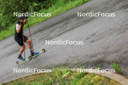 21.06.2024, Les Diablerets, Switzerland (SUI): Valerio Grond (SUI) - Cross-Country summer training, Les Diablerets (SUI). www.nordicfocus.com. © Manzoni/NordicFocus. Every downloaded picture is fee-liable.