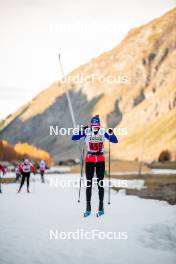 09.11.2024, Bessans, France (FRA): Delphine Claudel (FRA) - Cross-Country summer training, Bessans (FRA). www.nordicfocus.com. © Authamayou/NordicFocus. Every downloaded picture is fee-liable.