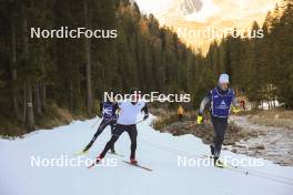 06.11.2024, Davos, Switzerland (SUI): Luca Petzold (GER), Paul Graef (GER), (l-r) - Cross-Country training, snowfarming track, Davos (SUI). www.nordicfocus.com. © Manzoni/NordicFocus. Every downloaded picture is fee-liable.