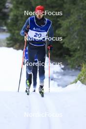 07.11.2024, Davos, Switzerland (SUI): Isai Naeff (SUI) - Cross-Country training, snowfarming track, Davos (SUI). www.nordicfocus.com. © Manzoni/NordicFocus. Every downloaded picture is fee-liable.