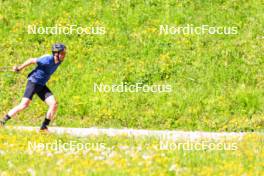 04.06.2024, Lenzerheide, Switzerland (SUI): Jonas Baumann (SUI) - Cross-Country training, Lenzerheide (SUI). www.nordicfocus.com. © Manzoni/NordicFocus. Every downloaded picture is fee-liable.