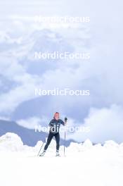 22.06.2024, Les Diablerets, Switzerland (SUI): Nadia Kaelin (SUI) - Cross-Country summer training on the Glacier 3000, Les Diablerets (SUI). www.nordicfocus.com. © Manzoni/NordicFocus. Every downloaded picture is fee-liable.