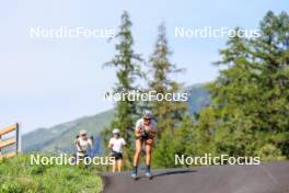 15.08.2024, Ulrichen, Switzerland (SUI): Sofie Krehl (GER) - Cross-Country summer training, Ulrichen (SUI). www.nordicfocus.com. © Manzoni/NordicFocus. Every downloaded picture is fee-liable.