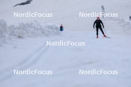 22.06.2024, Les Diablerets, Switzerland (SUI): Celine Zeller (SUI) - Cross-Country summer training on the Glacier 3000, Les Diablerets (SUI). www.nordicfocus.com. © Manzoni/NordicFocus. Every downloaded picture is fee-liable.