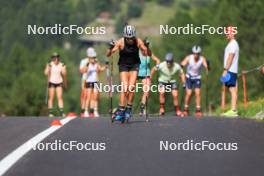 15.08.2024, Ulrichen, Switzerland (SUI): Sofie Krehl (GER) - Cross-Country summer training, Ulrichen (SUI). www.nordicfocus.com. © Manzoni/NordicFocus. Every downloaded picture is fee-liable.