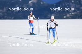 14.10.2024, Ramsau am Dachstein, Austria (AUT): Anne Kylloenen (FIN) - Cross-Country summer training, Dachsteinglacier, Ramsau am Dachstein (AUT). www.nordicfocus.com. © Manzoni/NordicFocus. Every downloaded picture is fee-liable.