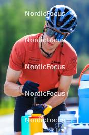 04.06.2024, Lenzerheide, Switzerland (SUI): Beda Klee (SUI) - Cross-Country training, Lenzerheide (SUI). www.nordicfocus.com. © Manzoni/NordicFocus. Every downloaded picture is fee-liable.