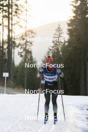 06.11.2024, Davos, Switzerland (SUI): Nadine Faehndrich (SUI) - Cross-Country training, snowfarming track, Davos (SUI). www.nordicfocus.com. © Manzoni/NordicFocus. Every downloaded picture is fee-liable.