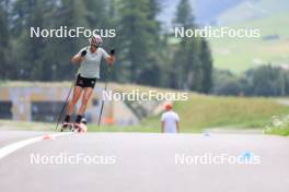 15.08.2024, Ulrichen, Switzerland (SUI): Victoria Carl (GER) - Cross-Country summer training, Ulrichen (SUI). www.nordicfocus.com. © Manzoni/NordicFocus. Every downloaded picture is fee-liable.