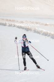 18.06.2024, Tignes, France (FRA): Mélissa Gal (FRA) - Cross-Country summer training, Tignes (FRA). www.nordicfocus.com. © Authamayou/NordicFocus. Every downloaded picture is fee-liable.